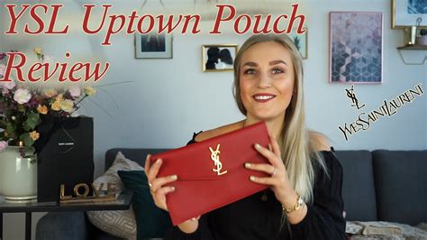 YSL UPTOWN POUCH REVIEW: what fits inside 